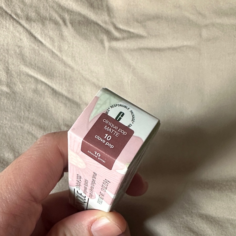 Clinique Pop Longwear Lipstick in Clove Pop - Picture 2 of 3